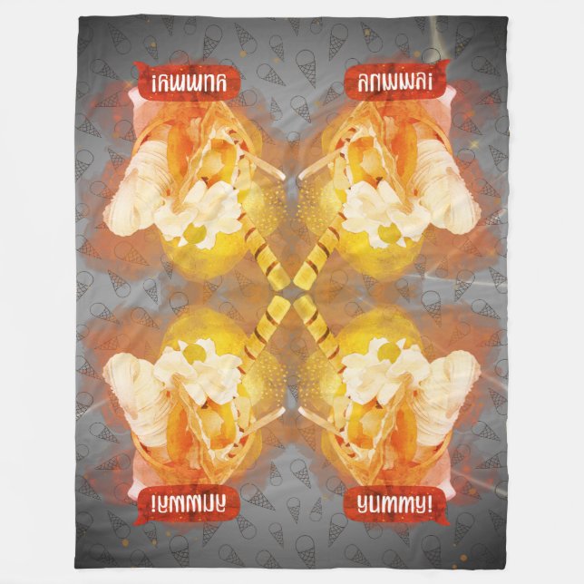 Yummy Fleecefilt (Framsidan)