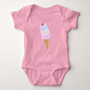 Yummy Glass Cone Baby Jersey Bodykostym T Shirt