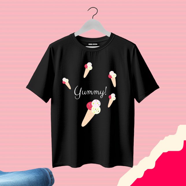 Yummy glass t shirt (Skapare uppladdad)