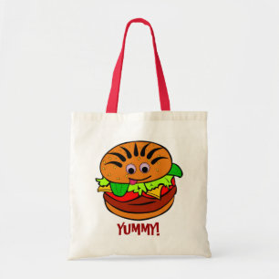 Yummy Hamburger Tygkasse