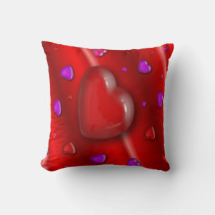Yummy Hearts Valentine Pillow Kudde