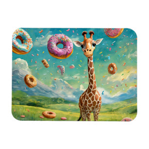 Yummy - I kärlek donuts Magnet