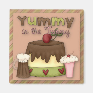 Yummy i Tummy Sweet Treats Magnet