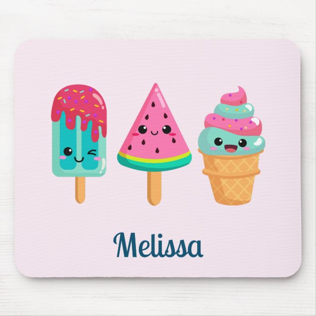 Yummy Ice Cream Trio Summer Vibe Musmatta (Framsidan)