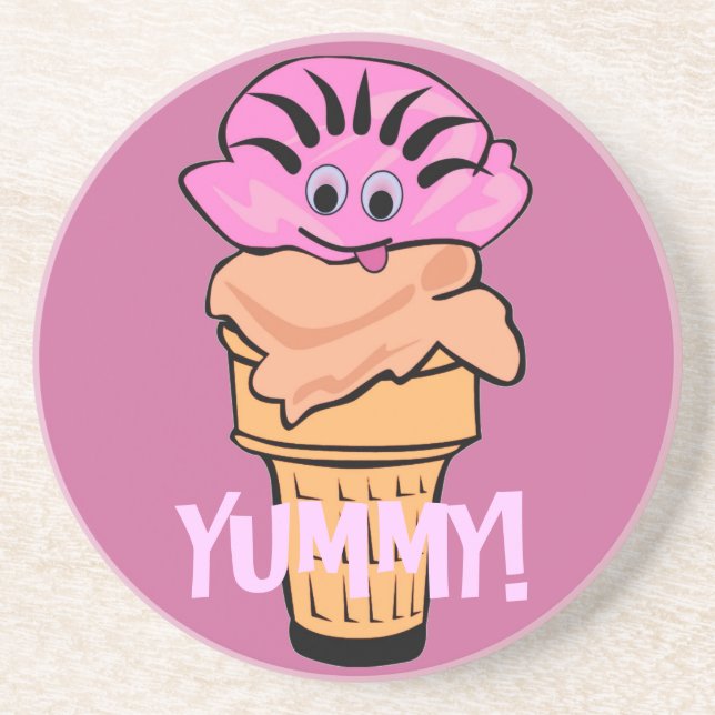 Yummy Ice Cream Underlägg (Framsidan)