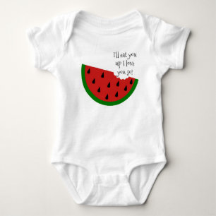 Yummy in my Watermelon Baby Shirt Tröja