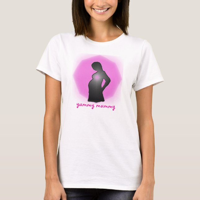Yummy mummy tee shirt (Framsida)