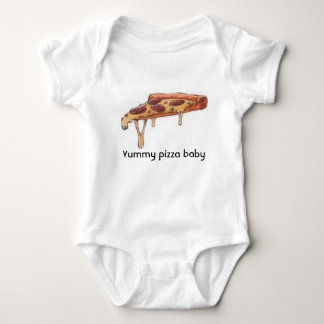 Yummy pizza baby tee