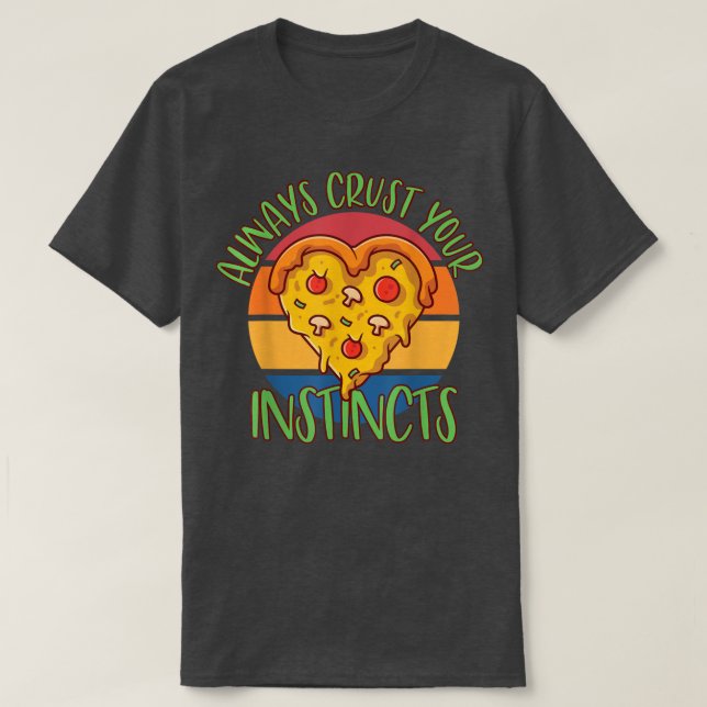 Yummy pizza paj snacks mozzarellaost savory di t shirt (Design framsida)