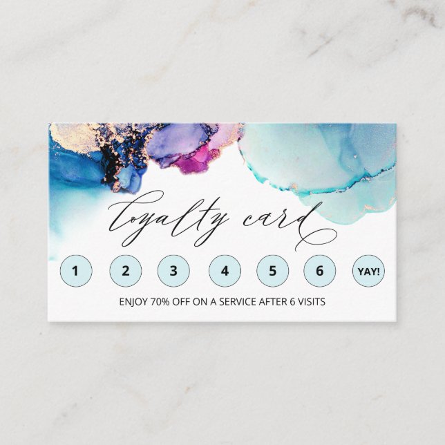 *~* Yummy QR LOGOTYP Rewards Tack AP29 Lojalitetskort (Framsida)