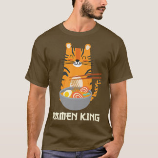 Yummy Ramen Noodles s Aditable Cat Ramen Kung  T Shirt