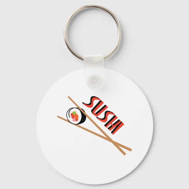 Yummy Sushi Nyckelring (Framsida)