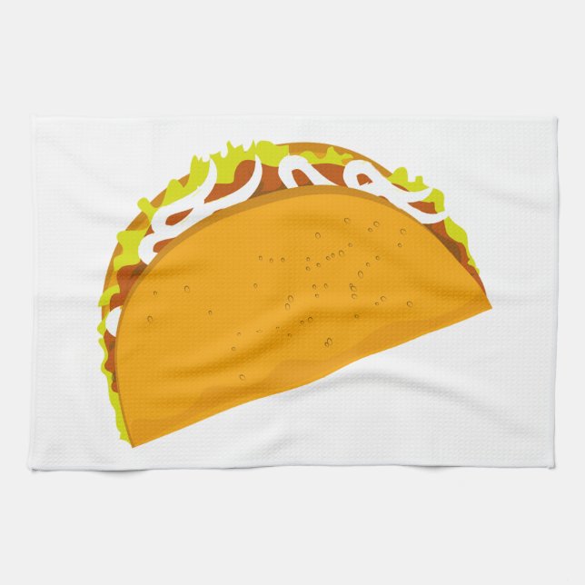 Yummy Taco Kökshandduk (Horisontell)