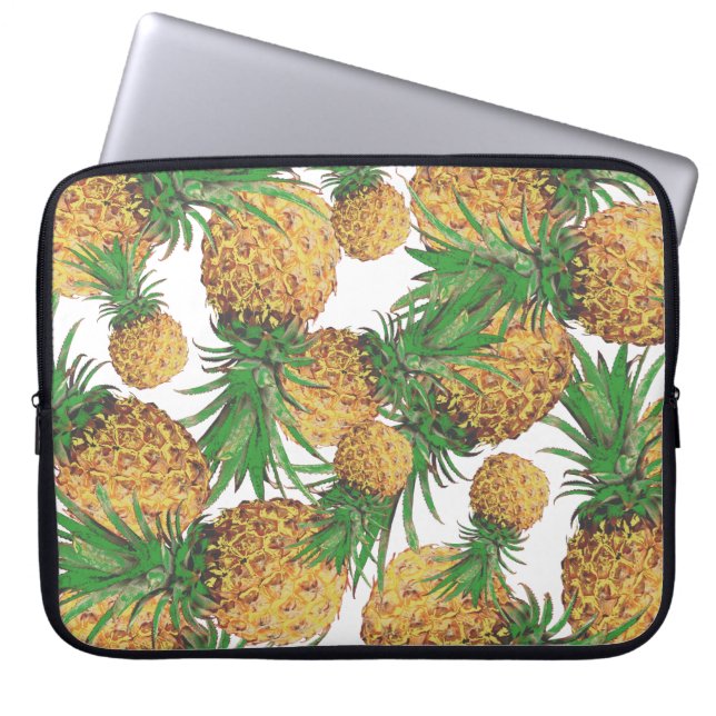 Yummy Tropical Pineapple Laptop sleeve Cover (Framsidan)