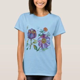 Yummyl blommor t-shirt