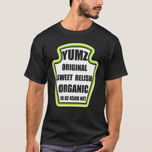 Yumz Original Sweet Relish Organic Costume T Shirt (Framsida)