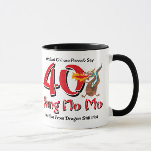 Yung ingen 40th födelsedag för Mo Mugg