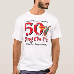 Yung ingen 50th födelsedag för Mo T-shirt