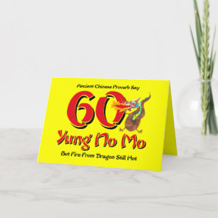 Yung ingen 60th födelsedag för Mo Kort