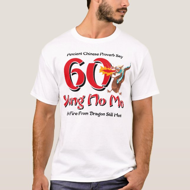 Yung ingen 60th födelsedag för Mo T-shirt (Framsida)