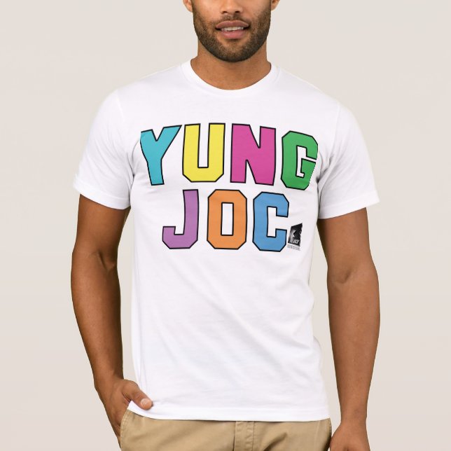 Yung Joc färgar logotypT-tröja Tee (Framsida)