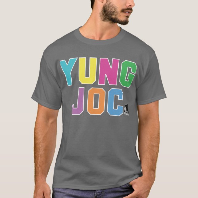 Yung Joc färgar T-tröja T Shirt (Framsida)