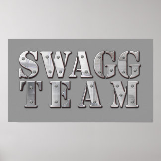 Yung Joc Swagg Team Logotyp Poster