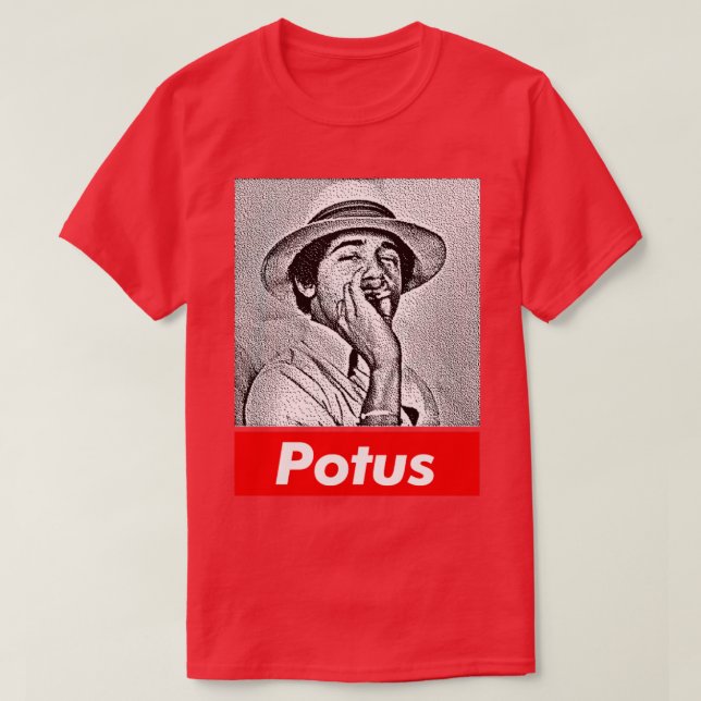 Yung Obama Prez T Shirt (Design framsida)