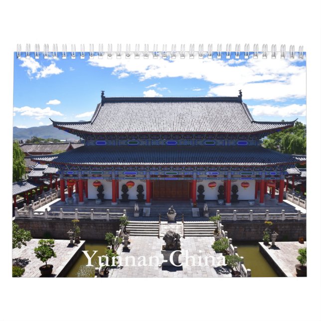 Yunnan-China Calendar Kalender (Omslag)