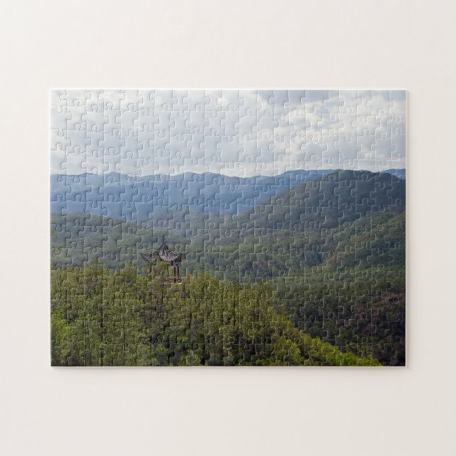 Yunnan Mountains, Shaxi, Yunnan - China Pussel (Horisontell)