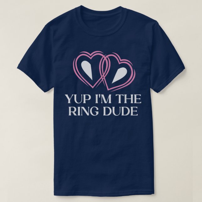 Yup Im, Ring, lilla Ring Bear Ring T Shirt (Design framsida)