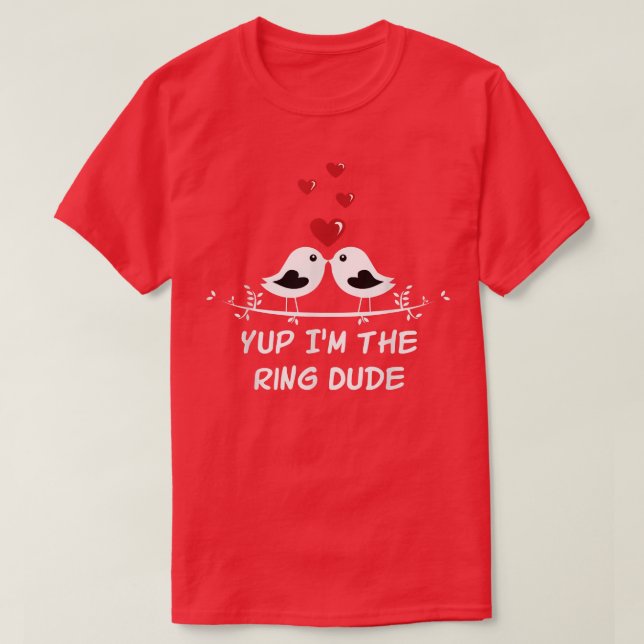 Yup Im, Ring, lilla Ring Bear Ring T Shirt (Design framsida)