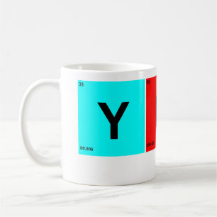 YUP Periodiska Bord i Inslag Kaffemugg