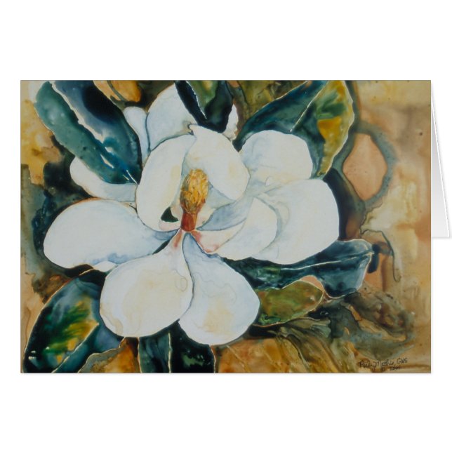 Yupo Magnolia 2 Hälsningskort (Framsidan Horizontal)