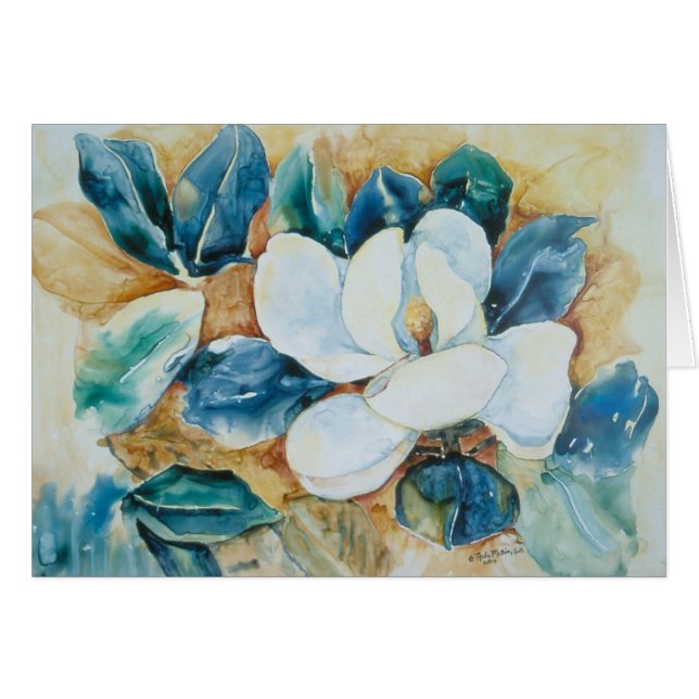 Yupo Magnolia Hälsningskort (Framsidan Horizontal)