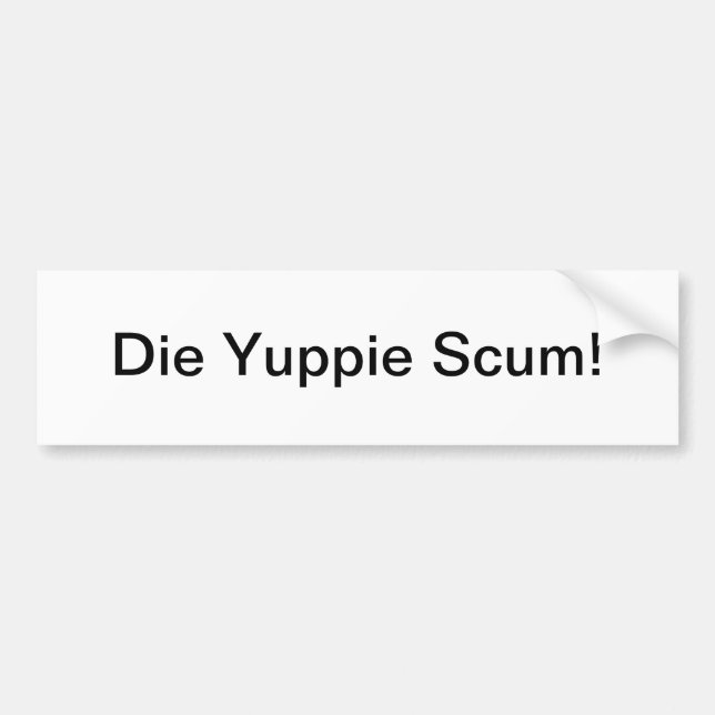 Yuppieavskum - bildekal (Framsidan)