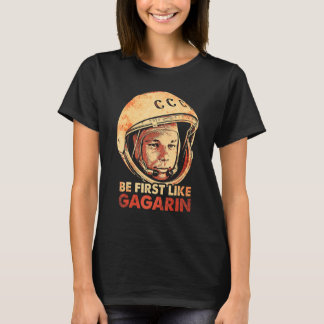 Yuri Gagarin Cosmonaut Astronaut Space First Sove T Shirt
