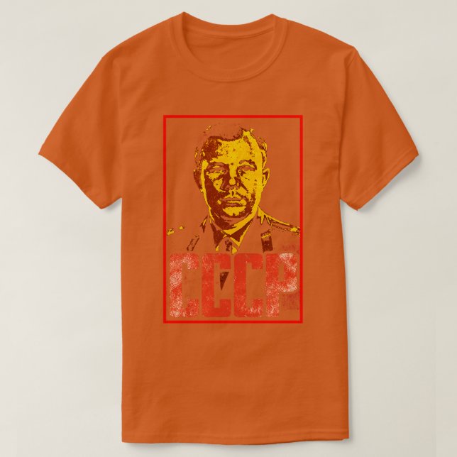 Yuri Gagarin First i Space 4 T Shirt (Design framsida)