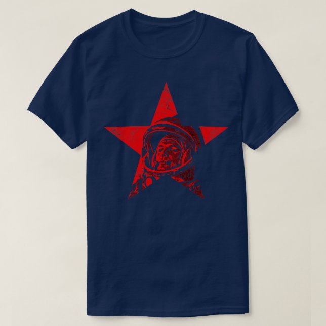 Yuri Gagarin Första i Space6 T Shirt (Design framsida)