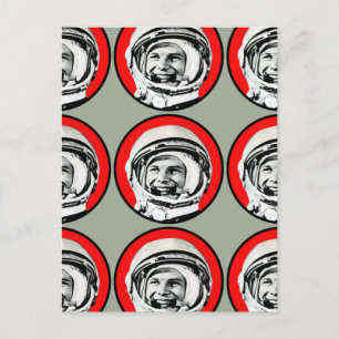 Yuri Gagarin - Sovjethjälpen Hero & Cosmonaut Vykort