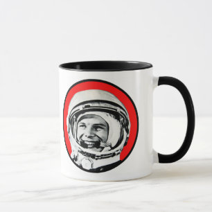 Yuri Gagarin - sovjetisk hjälte & kosmonaut Mugg