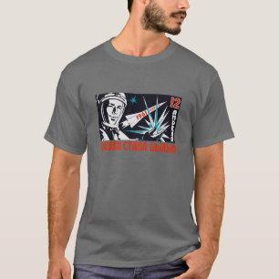 Yuri Gagarin - sovjetisk utrymmepropaganda för T Shirt