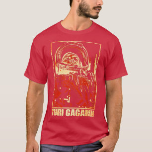 Yuri Gagarin Sovjetunionen Cosmonaut Astronaut10 T Shirt