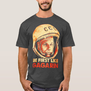 Yuri Gagarin Sovjetunionen Cosmonaut Astronaut12 T Shirt