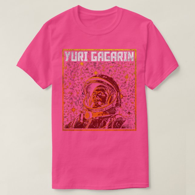 Yuri Gagarin Sovjetunionen Cosmonaut Astronaut2 T Shirt (Design framsida)