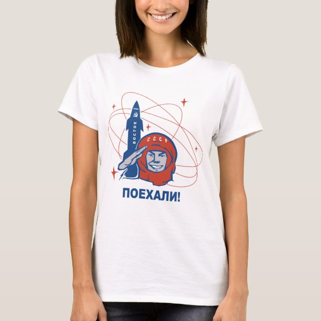 Yuri Gagarin Tee (Framsida)
