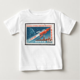 Yuri Gagarin Vostok 1 är 1st Man i rymden Tee Shirt