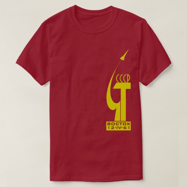 YURI GAGARIN VOSTOK 1 TEE (Design framsida)