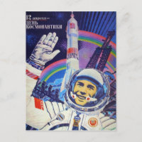Yuri Gagarin-vykort