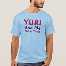 Yuri och jag gör tre tee shirt